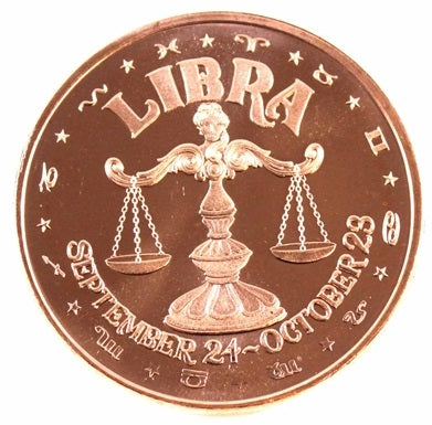 1Oz En Cuivre-Libra