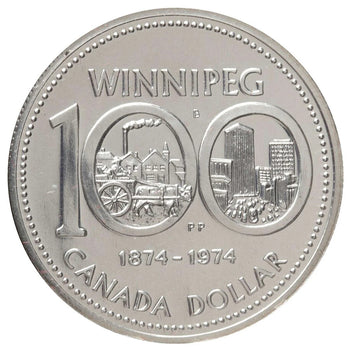 1974 1$ Winnipeg Centennial