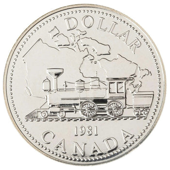 1981 1$ SP Chemin De Fer Trans-Canada