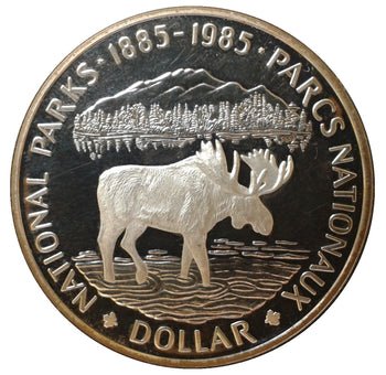 1985 1$ PR 100e Parc Nationaux