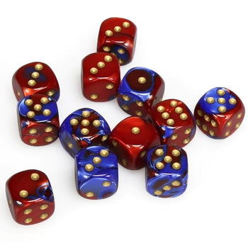 12 D6 Gemini Blue-Red/Gold