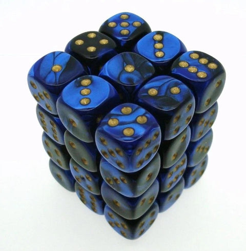 36 D6 Gemini Noir-Bleu/Or