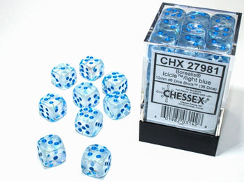36 D6 Borealis Stalactite/Bleu Pâle