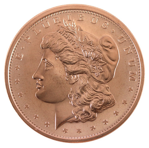 2 Oz En Cuivre-Morgan Dollar