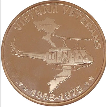 1 Oz En Cuivre-Vietnam Veterans