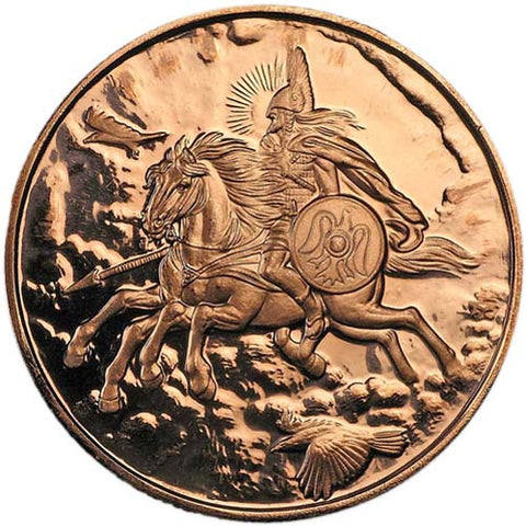 1Oz En Cuivre-Odin