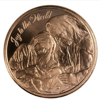 1 Oz En Cuivre-Joy To The World