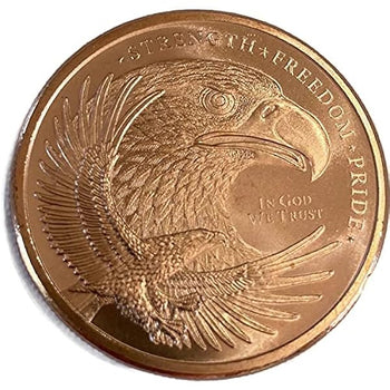 1 Oz En Cuivre-Eagle GSM