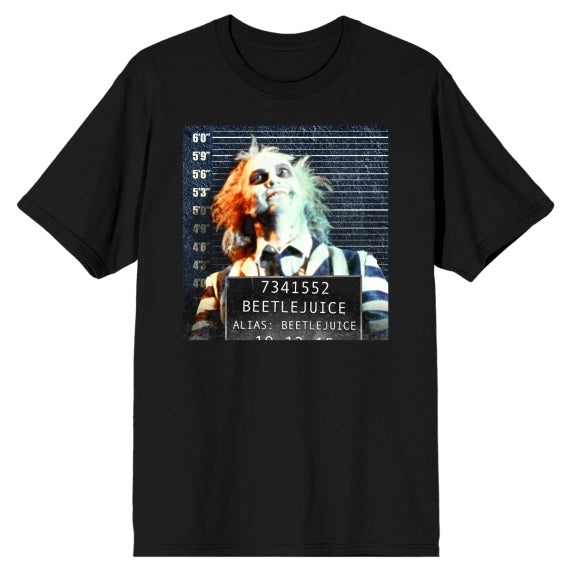 T-Shirt Beetlejuice Mug Shot XL