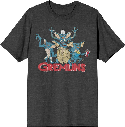 T-Shirt Gremlins Characters Medium