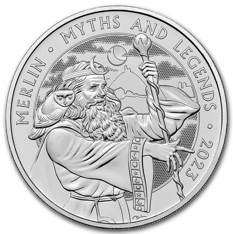 2023 1 Oz Myths & Legends - Merlin