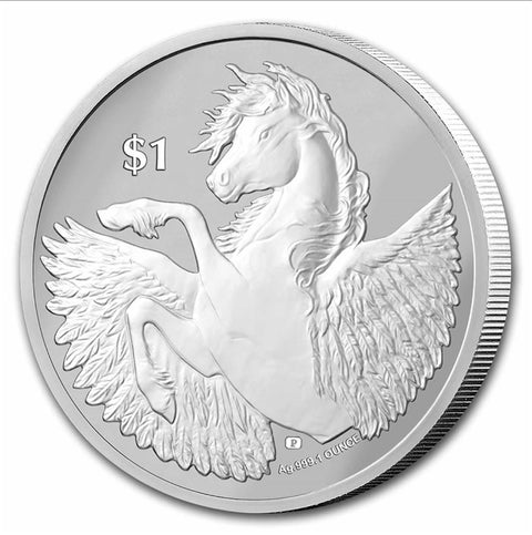 2023 1 Oz Pegasus Reverse Cameo