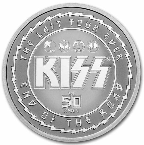 2023 1 Oz 50th KISS