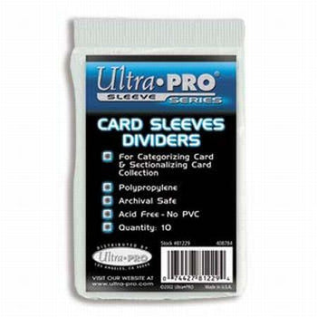 UP Séparateurs À Cartes (10)