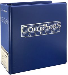 Cartable 3" Collector Bleu