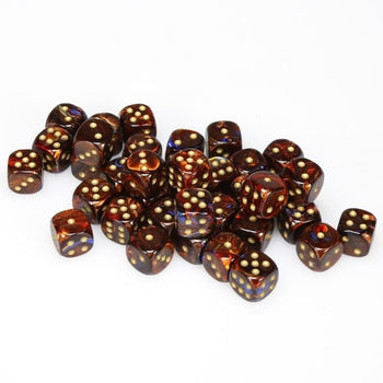 36 D6 Blue/Gold Blood Scarab