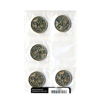 2011 Ens. 5x 1$ Parc