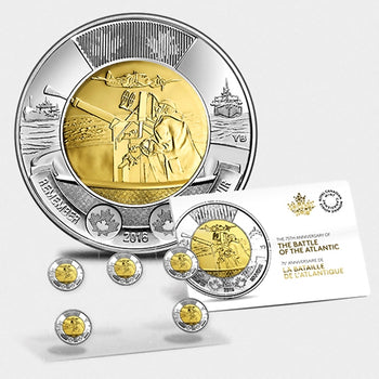 2016 Ens. 5x 2$ Atlantique
