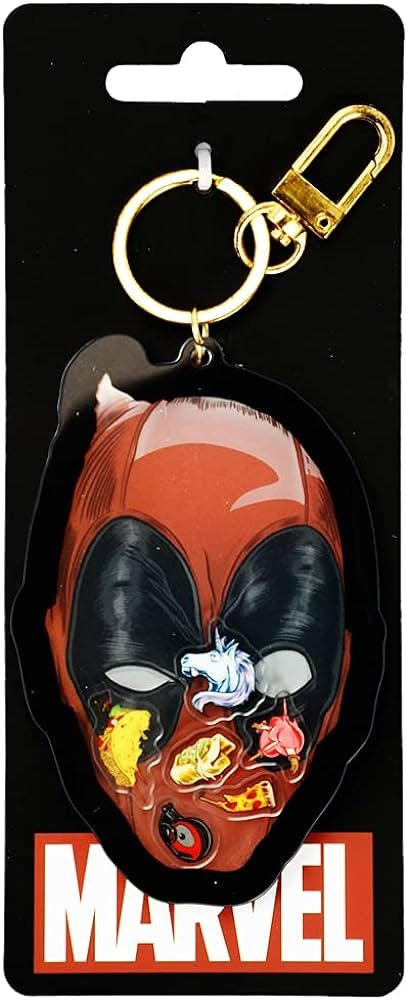 Porte-Clés Deadpool Shaker Charm