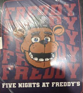 Five Nights At Freddy's Throw Blanket