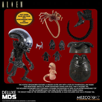 MDS Alien Stylized 6"