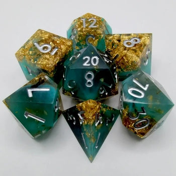Green/Black Alchemic Ore Dice