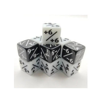 Set of 12 Posifit and Negative Modifier Dice