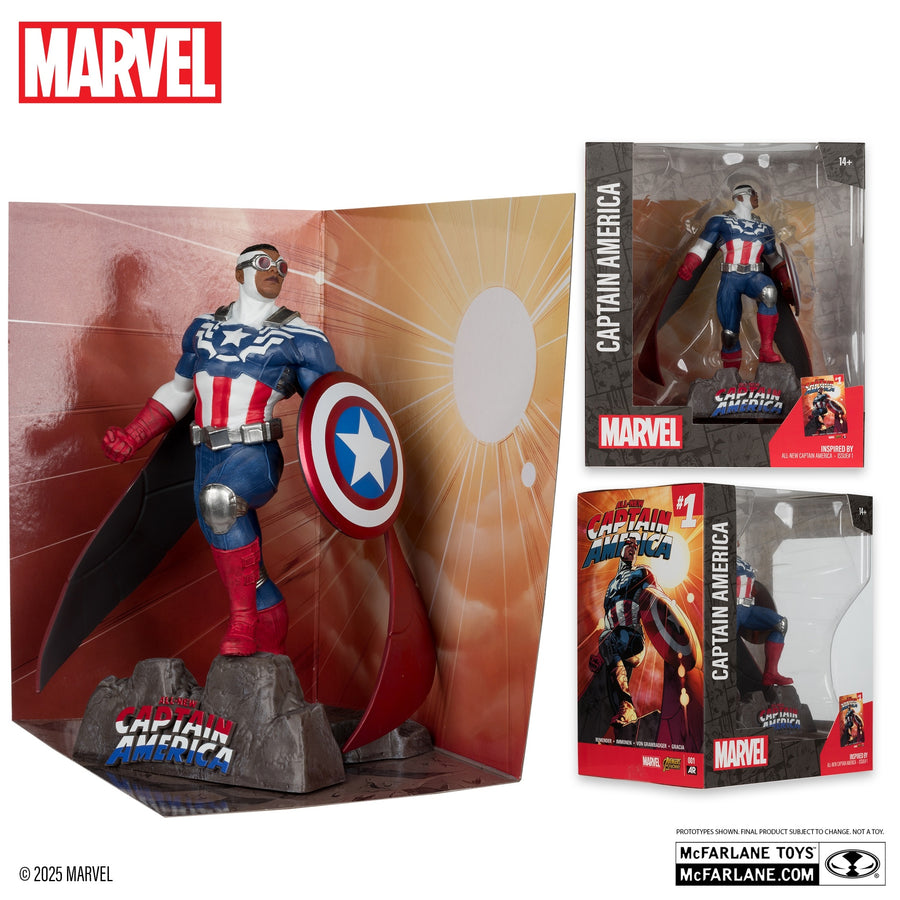 Marvel Collection 1:10 All-New Captain America #1