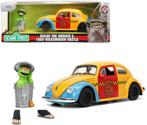 Sesame Street Oscar&1959 Beetle