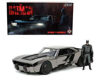 The Batman 2022 Batmobile Chrome 1/24