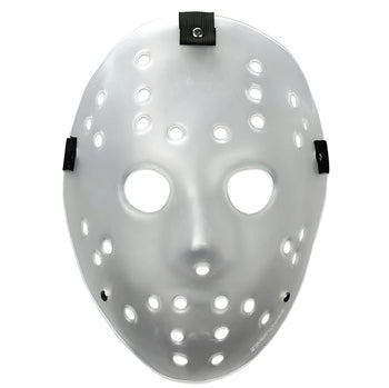 Deluxe White Hockey Mask