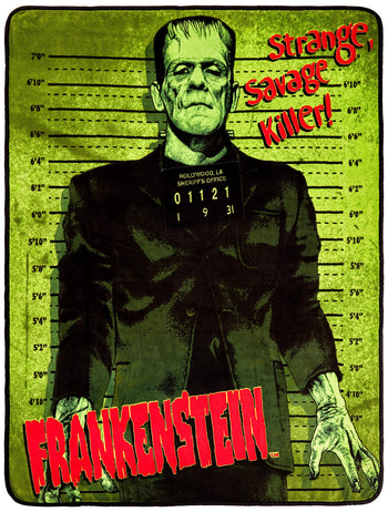 Blanket 50"x60" Frankenstein