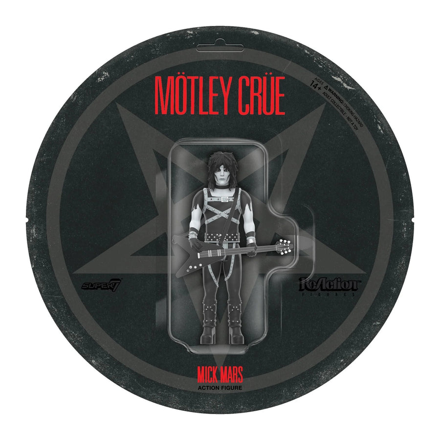 Reaction - Mick Mars B&W
