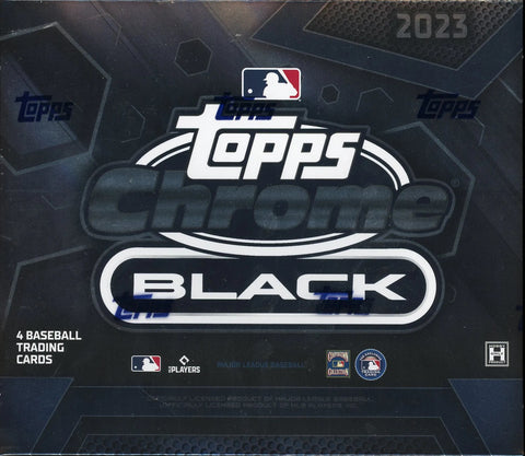 2023 Topps Chrome Black Baseball