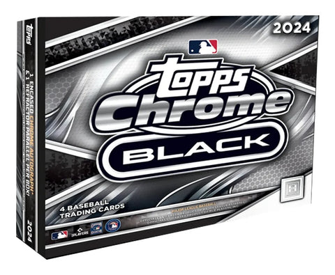 2024 Topps Chrome Black Baseball Boite