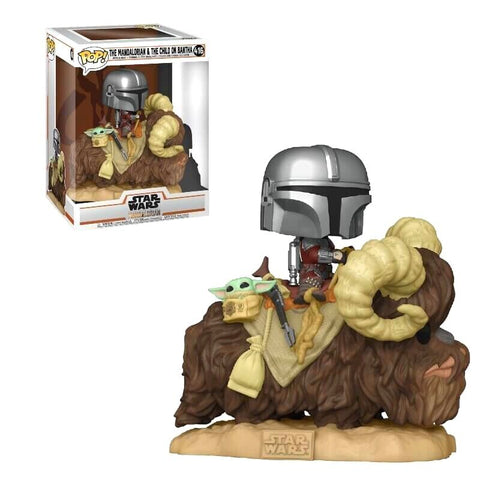 The Mandalorian & The Child On Bantha #416