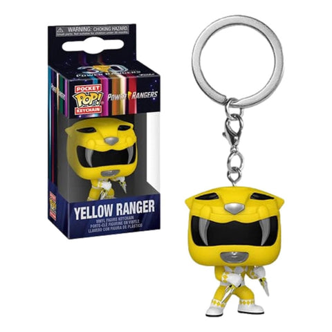Pop Keychain - Yellow Ranger