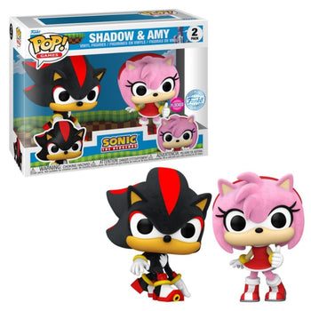 Shadow & Amy 2-Pack Flocked