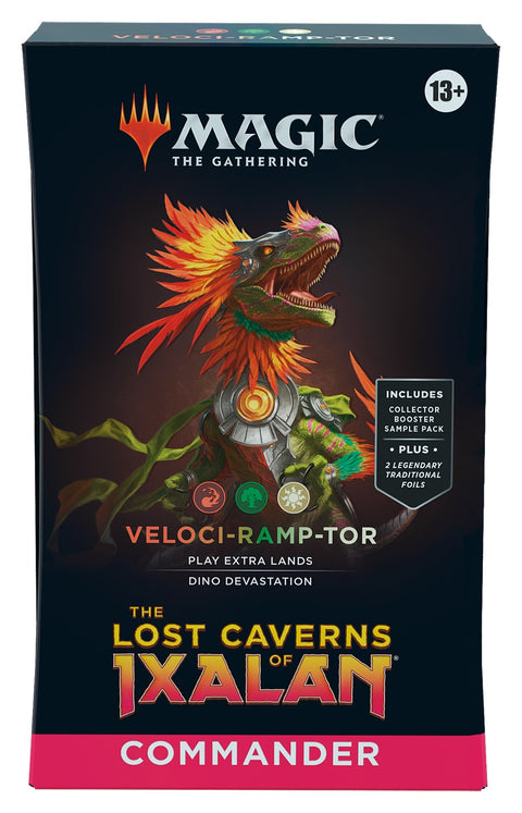 Lost Caverns Of Ixalan Commander Veloci-Ramp-Tor