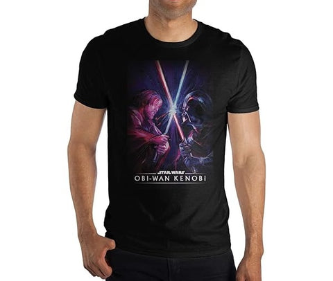 T-Shirt Obi-Wan Vs Vader Medium