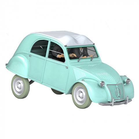 Tintin 1/24 La 2 CV Des Dupont