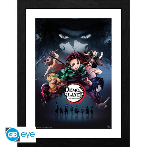 Framed Print Demon Slayers