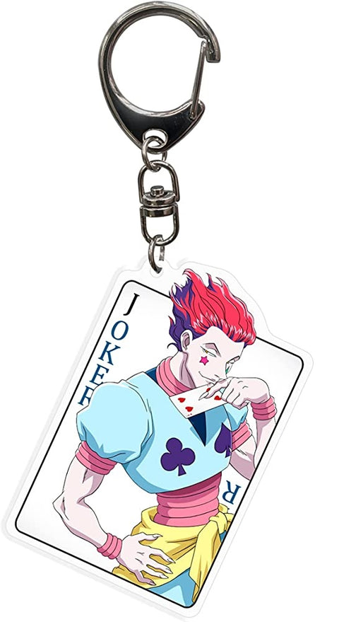 Keychain Acrylic Hisoka