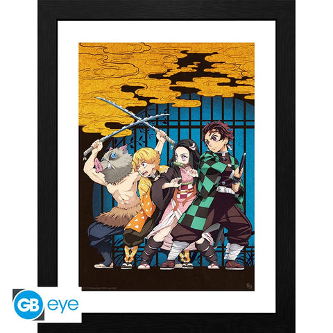 Framed Print Demon Slayers V2