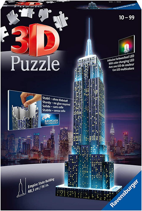 PZ 3D Empire State Building Nuit