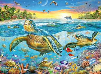 PZ100 Les Tortues De Mer