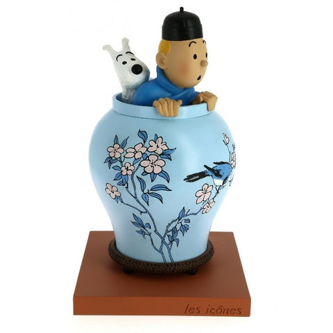 Icones - Tintin Dans Le Lotus