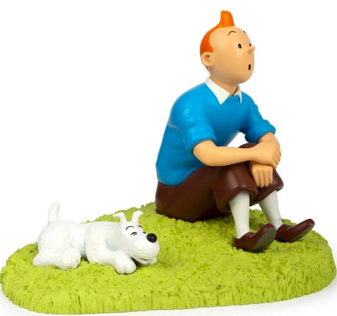 Icones - Tintin Dans L'Herbe