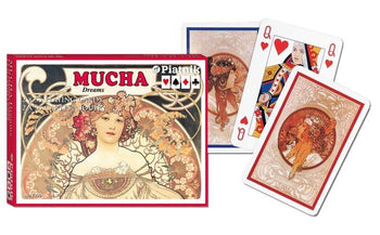 Cartes A Jouer 2x55 Mucha Dream
