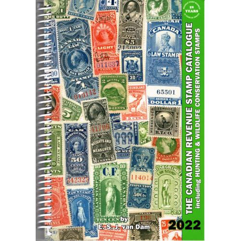 2022 Candian Revenue Stamps